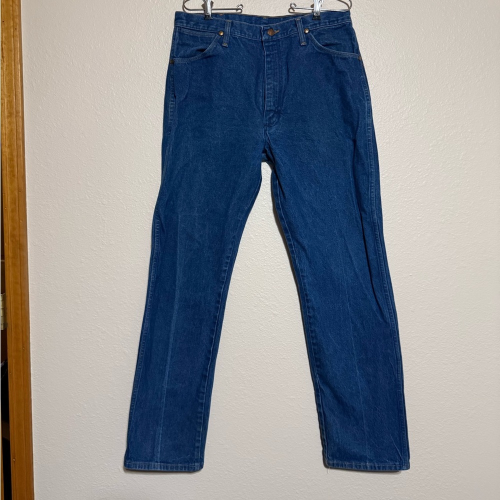Wrangler Men's Blue Jeans 36X33